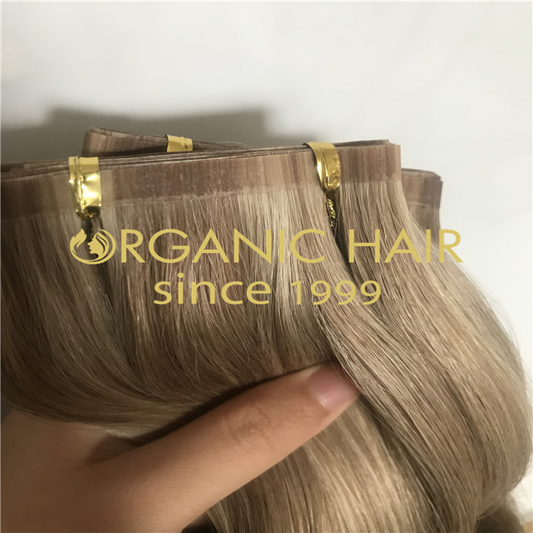 Cuticle intact Organic seamless weft  H225